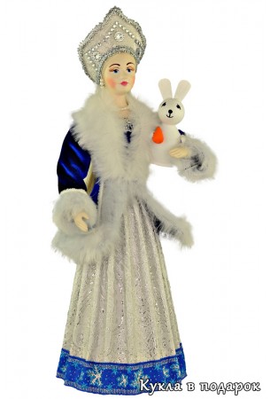 Снегурочка в кокошнике русская кукла