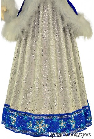 Ткань костюма Снегурочка в кокошнике