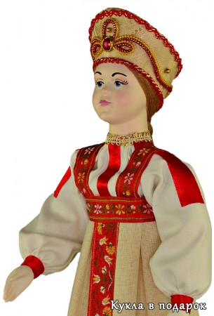 Оригинальный московский подарок русская кукла