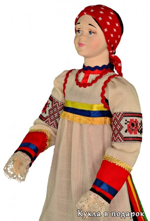 Курская нарядная кукла русский подарок