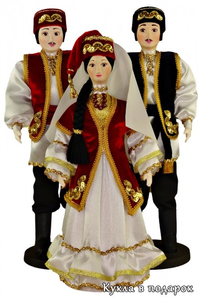 Сувенирные куклы Татарстана