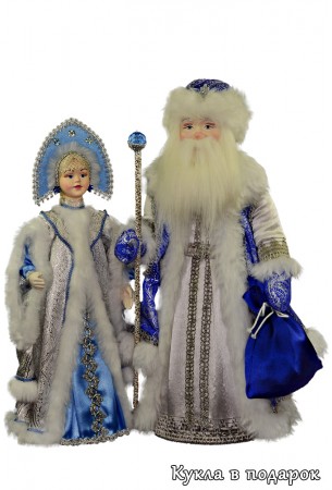 Куклы авторской работы русский подарок под елку