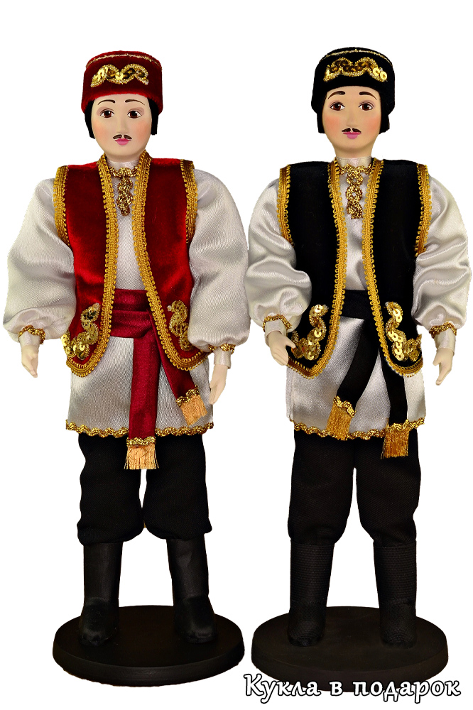 Кукла татарин в народной одежде