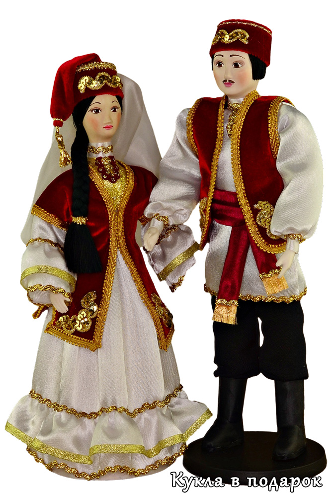 Татарские сувенирные куклы